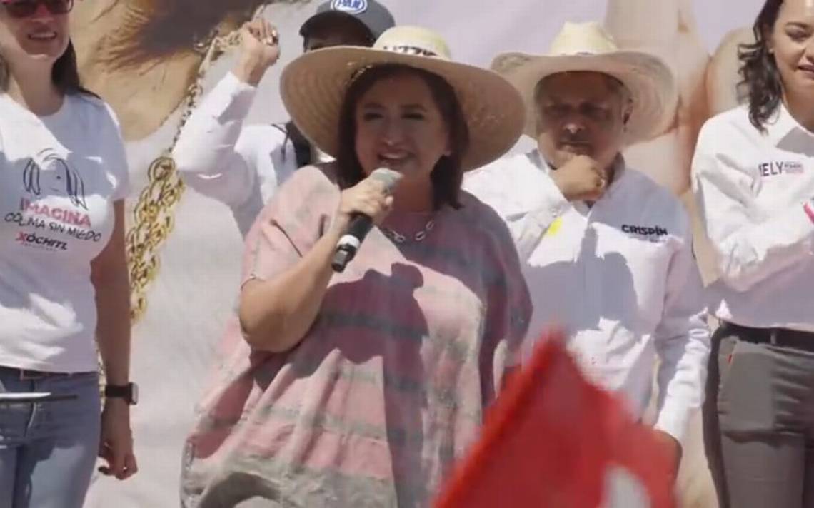 Xóchitl Gálvez asegura que se acabará el abandono y la inseguridad en Colima – el Sol de México